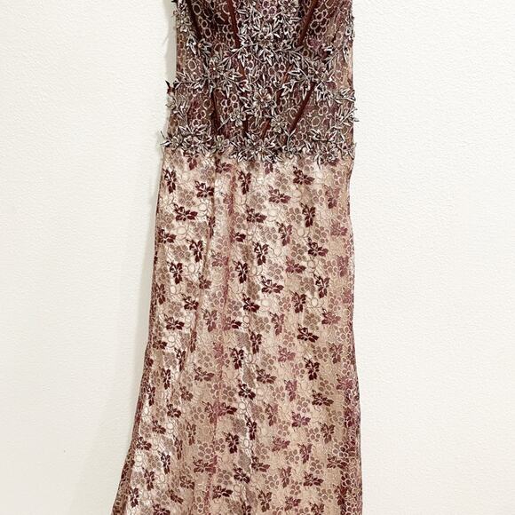 Cinderella Divine Brown Lace Corset Formal Dress size 6 - Picture 5 of 10